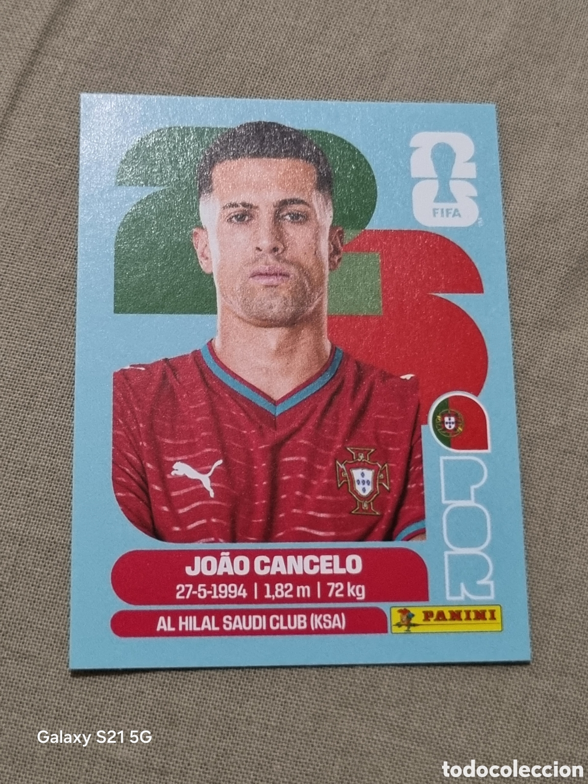 Coleccionismo Cromos antiguos: 5 - JOAO CANCELO, PORTUGAL FIFA WORLD CUP 2026