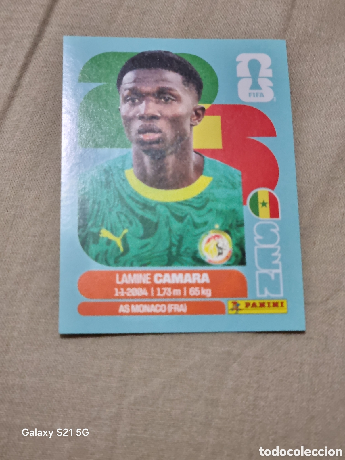 Coleccionismo Cromos antiguos: 14 - CAMARA , SENEGAL FIFA WORLD CUP 2026