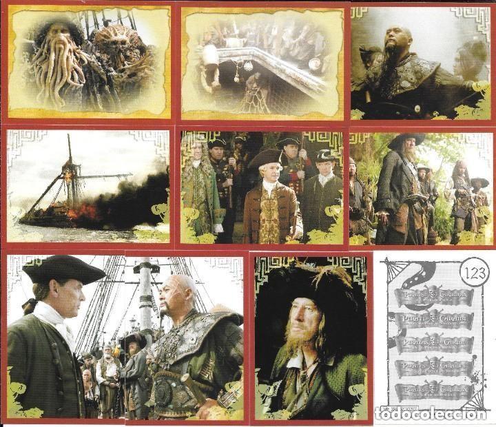 Coleccionismo Cromos antiguos: i&ntilde;i LOTE LOTAZO 259 CROMOS NUEVOS PIRATAS DEL CARIBE EL FIN DEL MUNDO PANINI roble