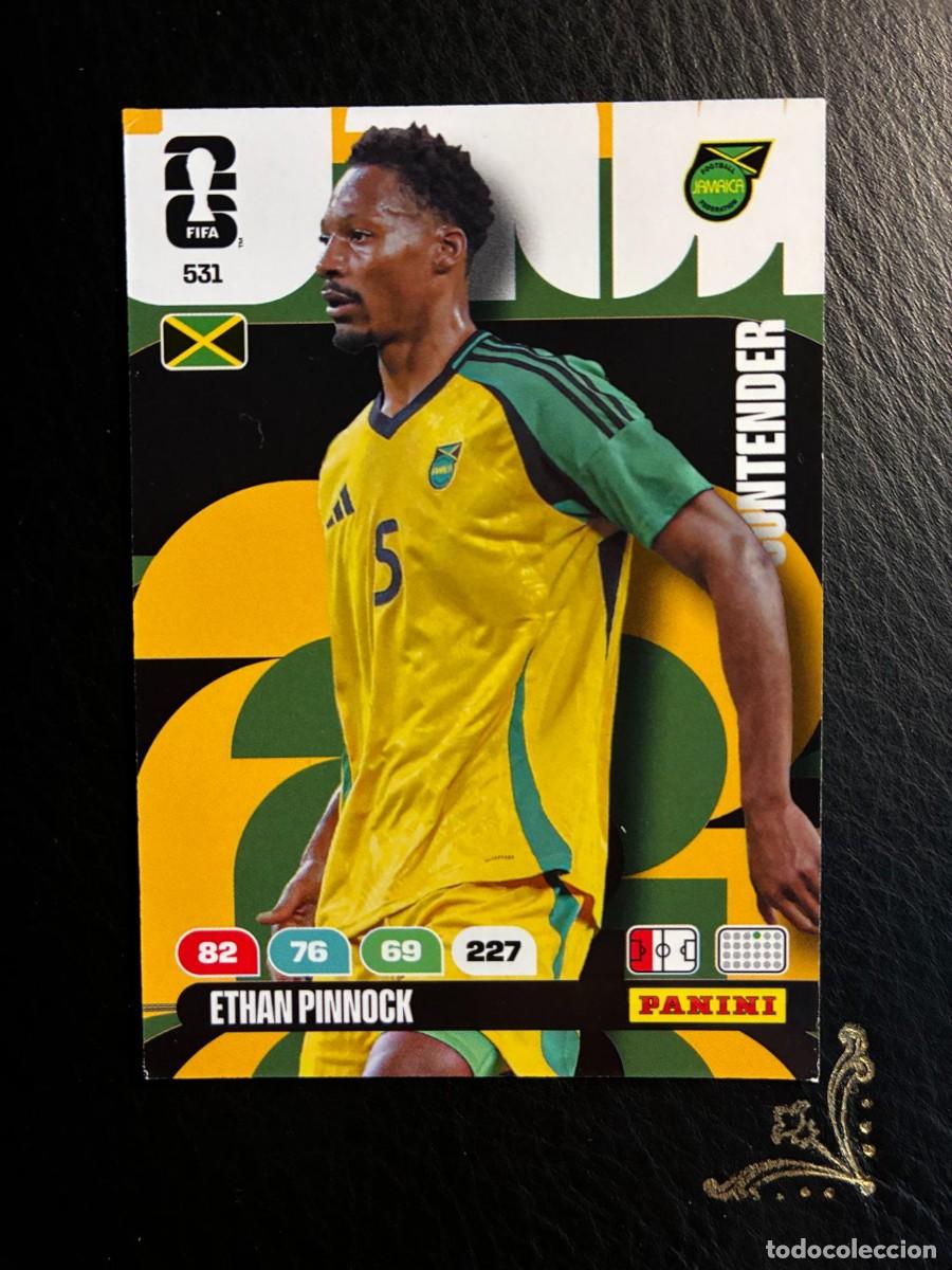 Coleccionismo Cromos antiguos: 531 ETHAN PINNOCK JAMAICA FIFA WORLD CUP ADRENALYN MUNDIAL 2026 26 PANINI