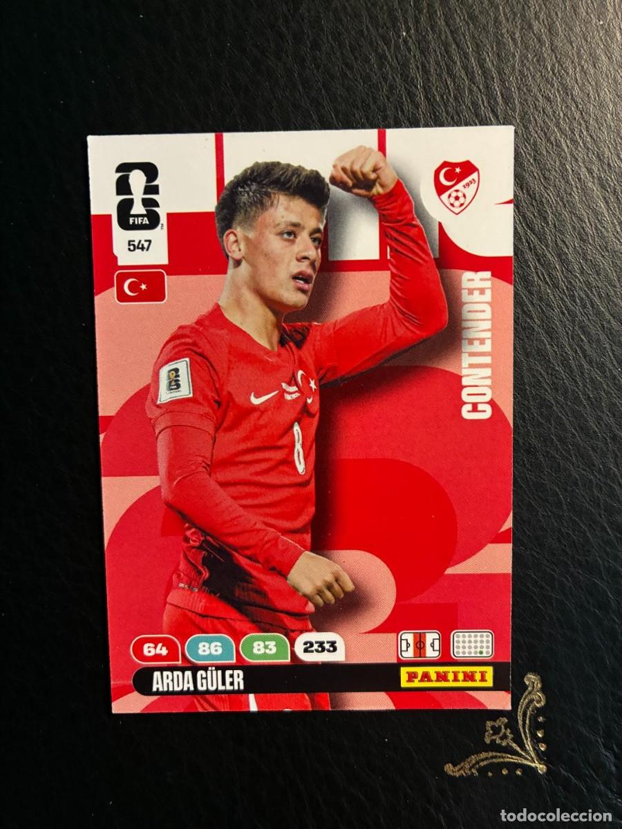 Collectable Antique Stickers: 547 ARDA GULER TURQUIA CONTENDER FIFA WORLD CUP ADRENALYN MUNDIAL 2026 26 PANINI