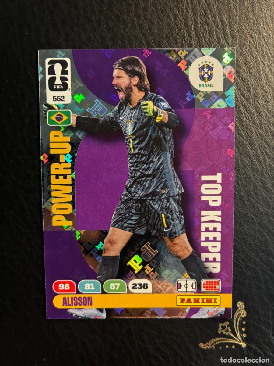 Collectable Antique Stickers: 550 ALISSON BRASIL TOP KEEPER FIFA WORLD CUP ADRENALYN MUNDIAL 2026 26 PANINI