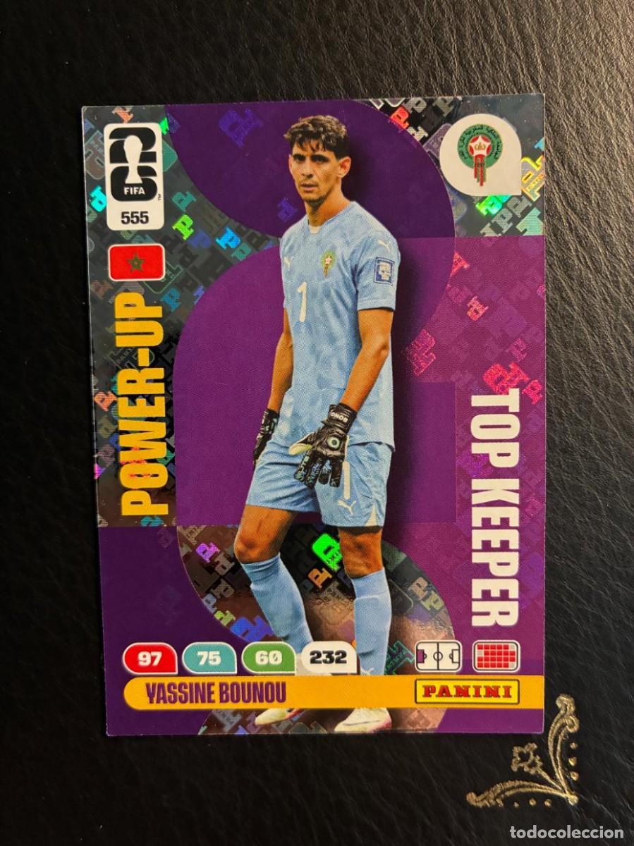 Collectable Antique Stickers: 550 YASSINE BOUNOU MARRUECOS TOP KEEPER FIFA WORLD CUP ADRENALYN MUNDIAL 2026 26 PANINI