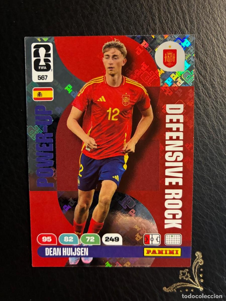 Collezionismo Figurine antiche: 567 DEAN HUIJSEN ESPA&Ntilde;A DEFENSIVE ROCK FIFA WORLD CUP ADRENALYN MUNDIAL 2026 26 PANINI