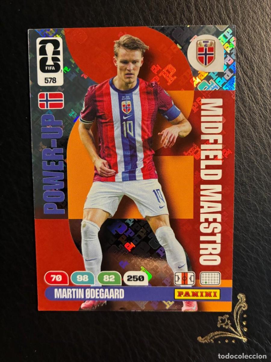 Coleccionismo Cromos antiguos: 578 MARTIN ODEGAARD NORUEGA MIDFIELD MAESTRO FIFA WORLD CUP ADRENALYN MUNDIAL 2026 26 PANINI
