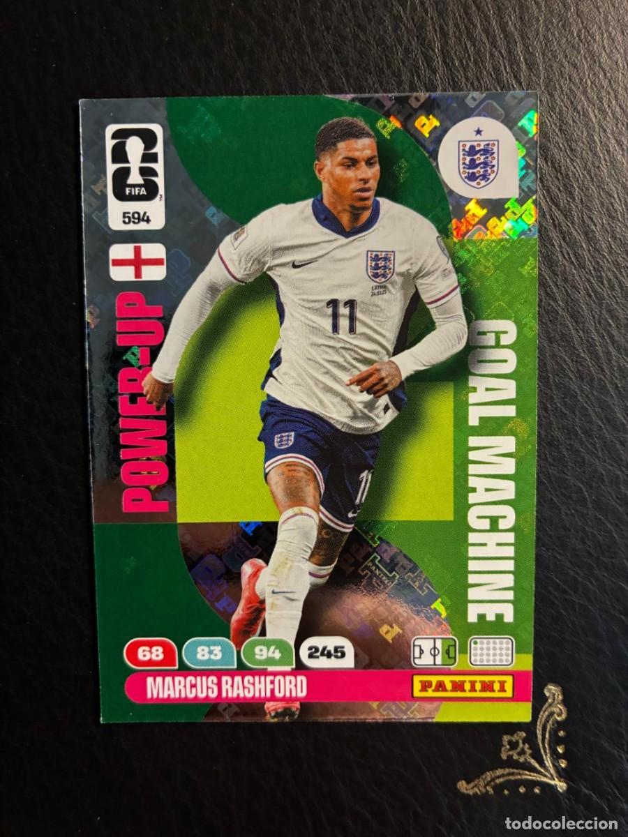 Coleccionismo Cromos antiguos: 594 MARCUS RASHFORD INGLATERRA GOAL MACHINE FIFA WORLD CUP ADRENALYN MUNDIAL 2026 26 PANINI