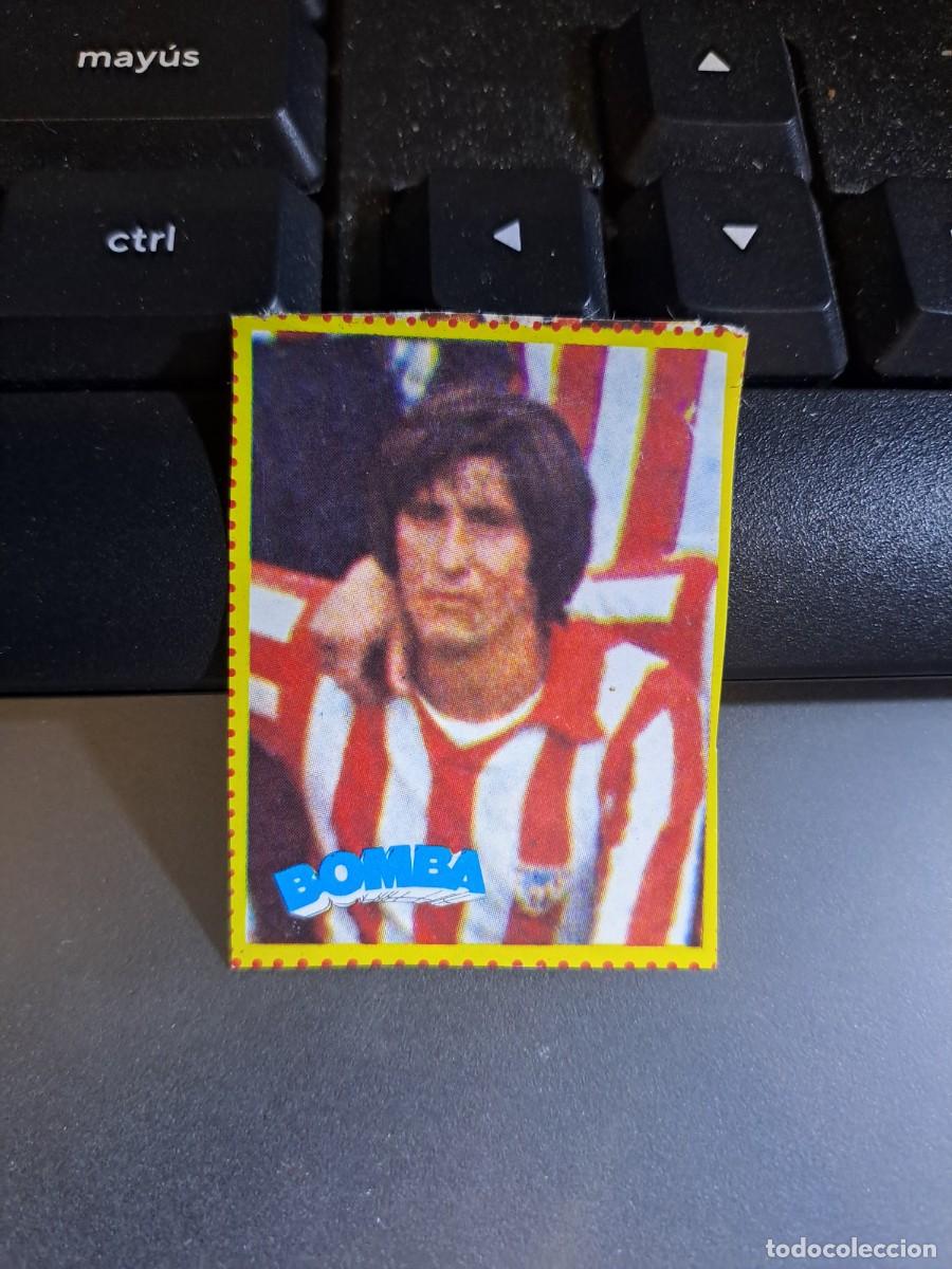Coleccionismo Cromos antiguos: CROMO ESCALZA 80 ATHLETIC CLUB DE BILBAO LIGA 1979 1980 79 80 BOMBA PRONTO DESPEGADO