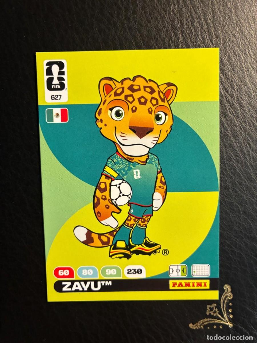 Colecionismo Cromos antigos: 627 ZAYU MASCOTA FIFA WORLD CUP ADRENALYN MUNDIAL 2026 26 PANINI
