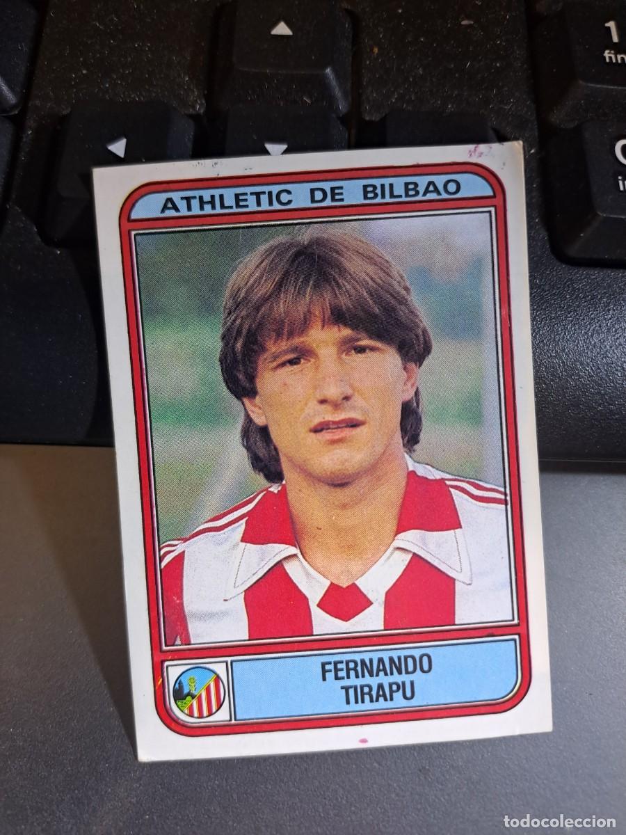 Coleccionismo Cromos antiguos: CROMO TIRAPU 18 ATHLETIC CLUB DE BILBAO FUTBOL 82 LIGA 1981 1982 81 82 CROMO CROM PANINI NUNCA PEGAD