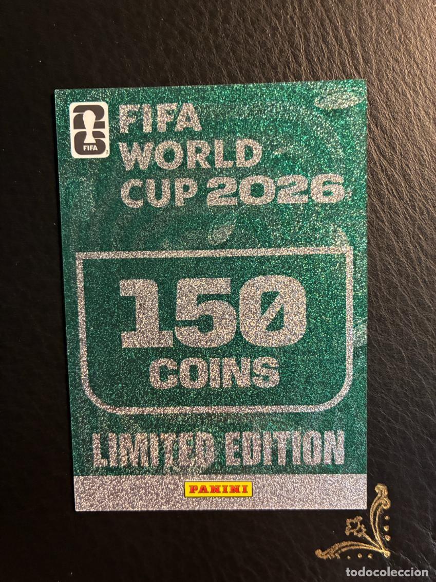 Coleccionismo Cromos antiguos: 150 COINS EDICION LIMITADA LIMITED EDITION FIFA WORLD CUP ADRENALYN MUNDIAL 2026 26 PANINI