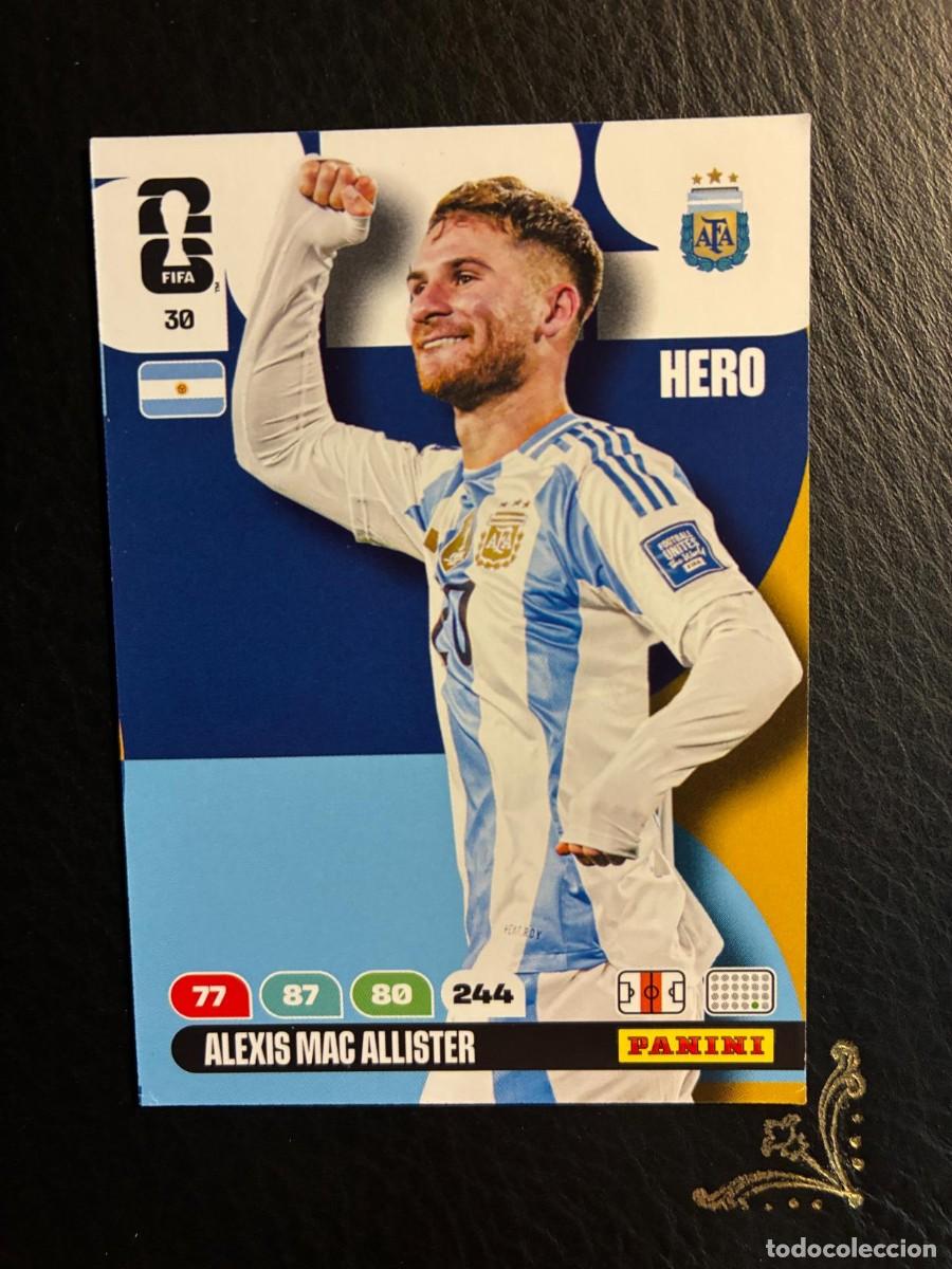 Collezionismo Figurine antiche: 30 ALEXIS MAC ALLISTER ARGENTINA FIFA WORLD CUP ADRENALYN MUNDIAL 2026 26 PANINI