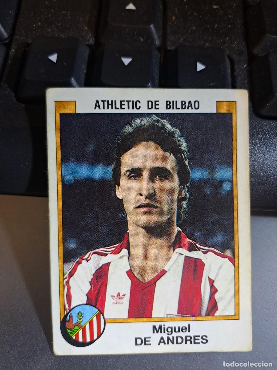 Collezionismo Figurine antiche: CROMO DE ANDRES 13 ATHLETIC CLUB DE BILBAO FUTBOL 88 LIGA 1988 1989 88 89 PANINI NUNCA PEGADO