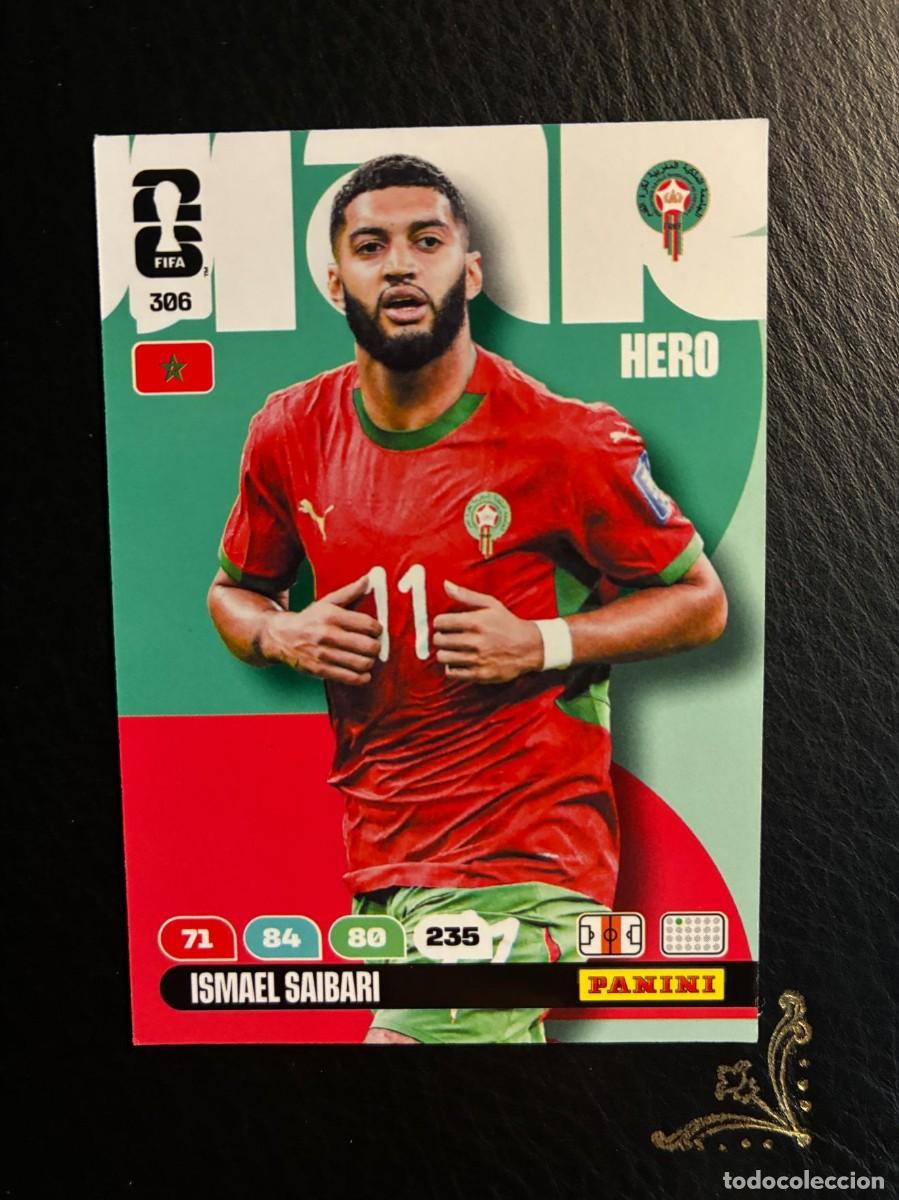 Coleccionismo Cromos antiguos: 306 ISMAEL SAIBARI MARRUECOS FIFA WORLD CUP ADRENALYN MUNDIAL 2026 26 PANINI