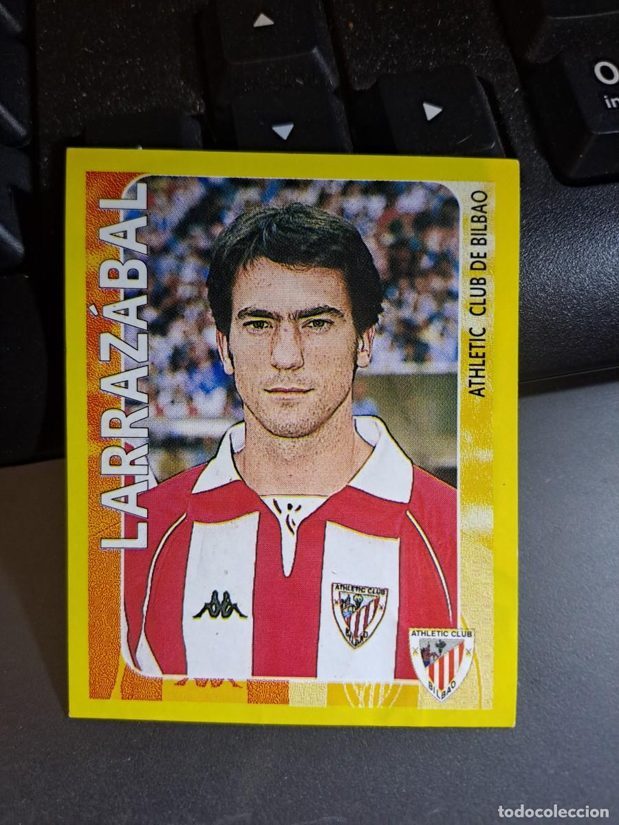 Coleccionismo Cromos antiguos: CROMO LARRAZABAL 41 ATHLETIC CLUB DE BILBAO LIGA 1998 1999 98 99 SUPER CAMPEONATO PANINI NUNCA PEGAD