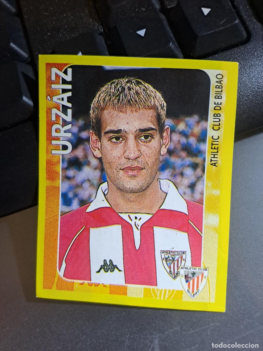 Coleccionismo Cromos antiguos: CROMO URZAIZ 50 ATHLETIC CLUB DE BILBAO LIGA 1998 1999 98 99 SUPER CAMPEONATO PANINI NUNCA PEGAD