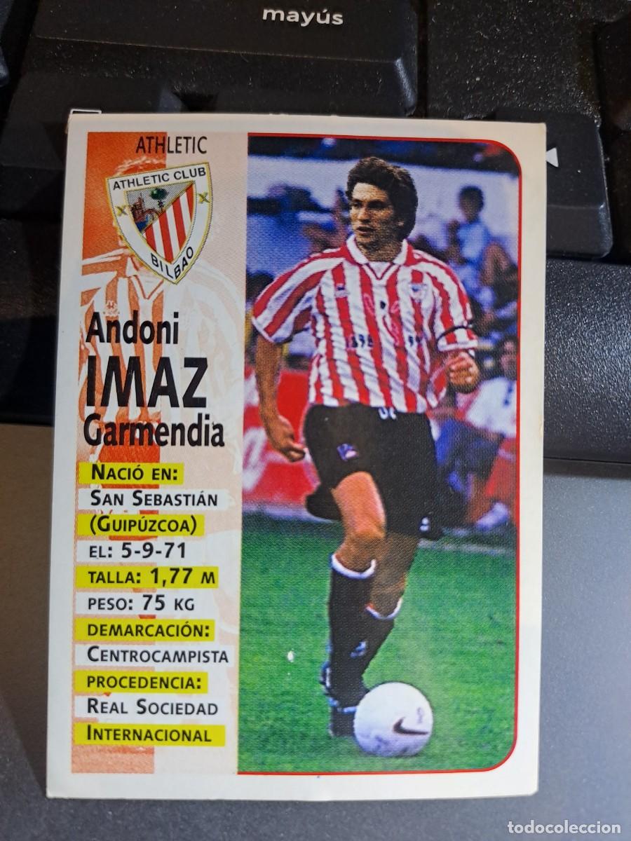 Coleccionismo Cromos antiguos: CROMO IMAZ ULTIMOS FICHAJES 389 ATHLETIC CLUB DE BILBAO 1998 1999 98 99 PANINI SPORTS NUNCA PEGADO