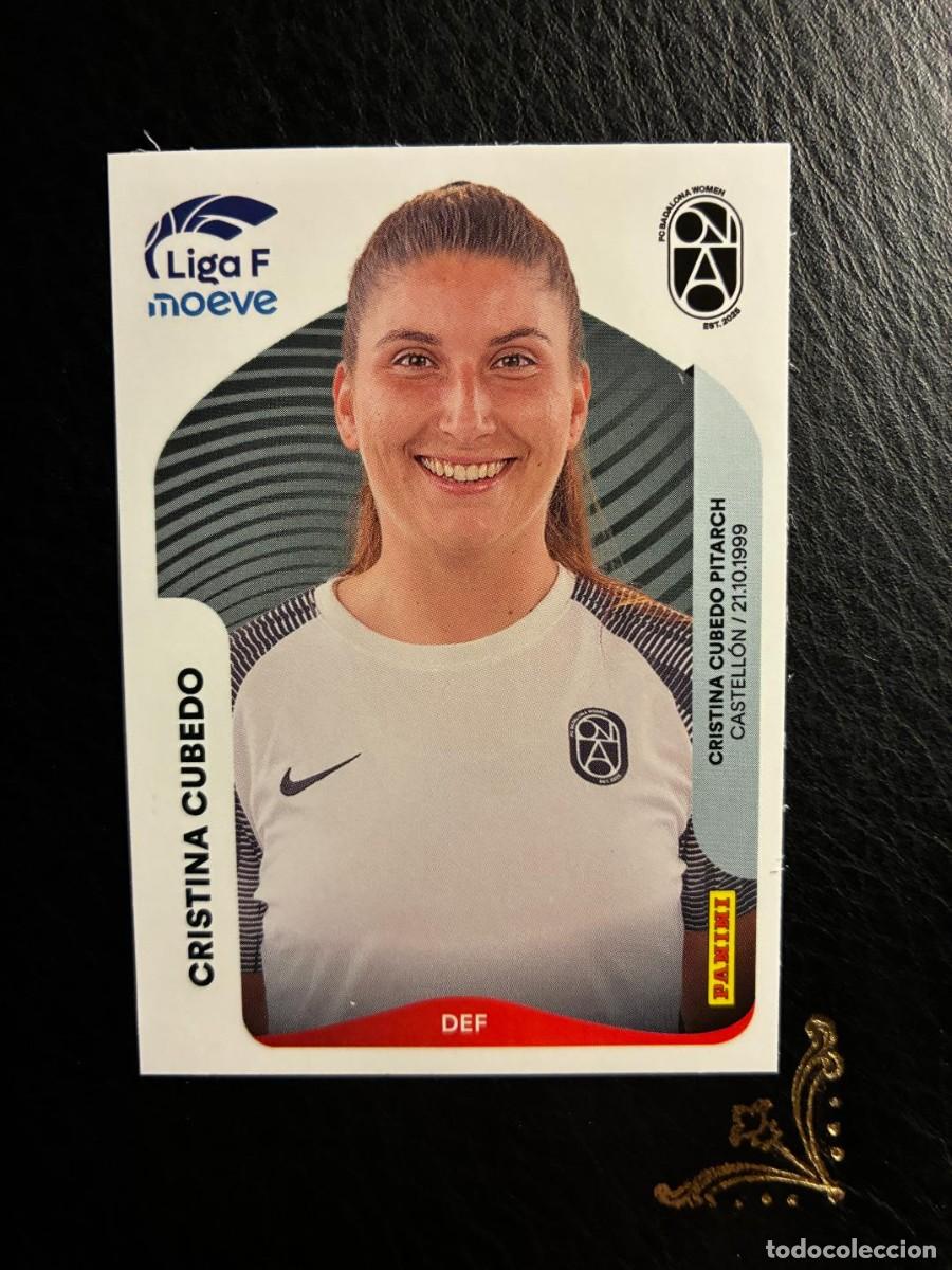 Coleccionismo Cromos antiguos: 68 CRISTINA CUBEDO BADALONA LIGA FEMENINA F MOEVE 25 26 2025 2026