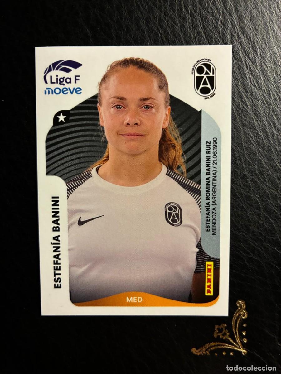 Coleccionismo Cromos antiguos: 76 ESTEFANIA BANINI BADALONA LIGA FEMENINA F MOEVE 25 26 2025 2026