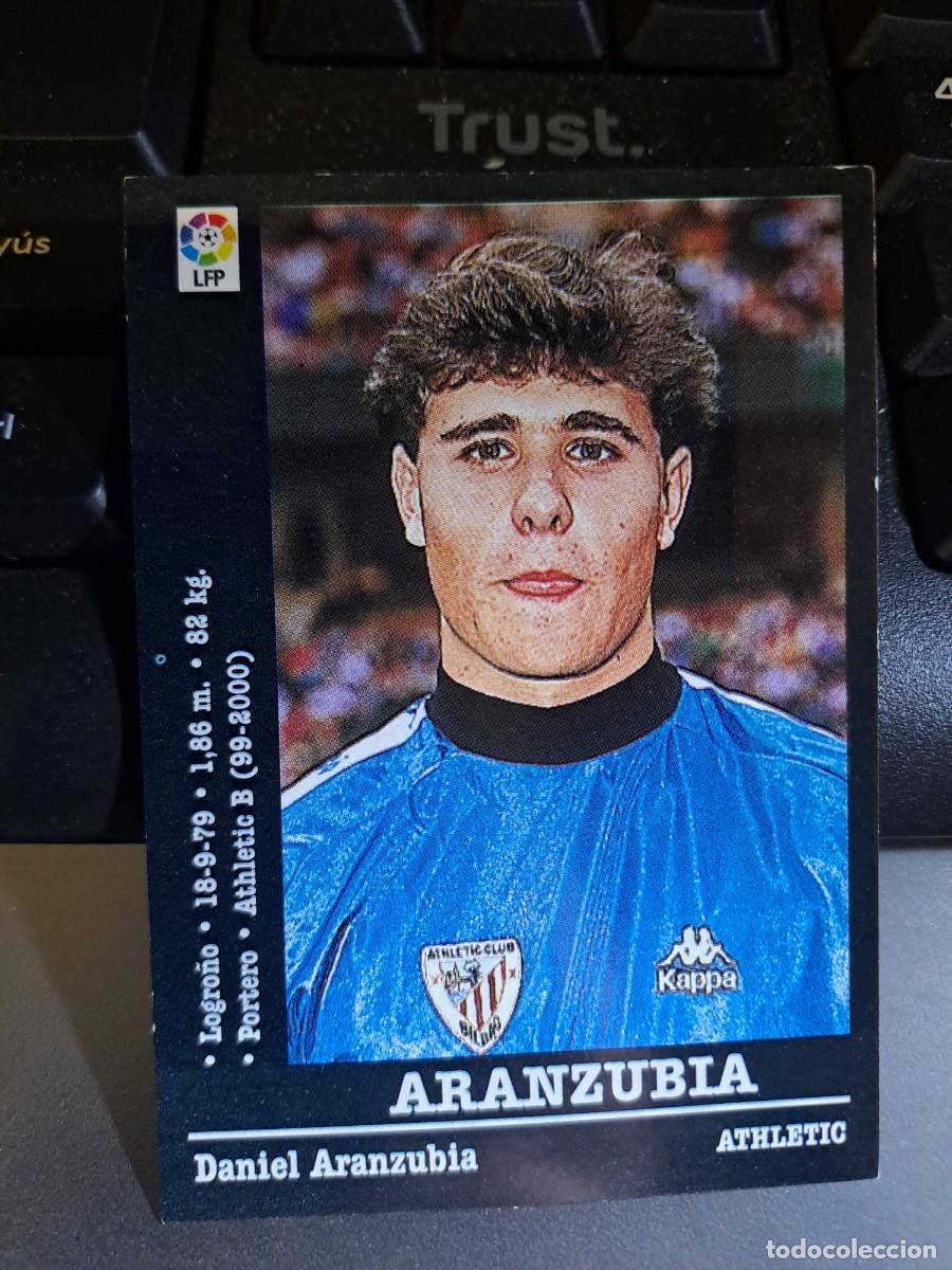 Coleccionismo Cromos antiguos: CROMO ARANZUBIA 187a 187a 187A COLOCA ATHLETIC CLUB DE BILBAO LIGA 2000 2001 00 01 PANINI NUNCA PEGA