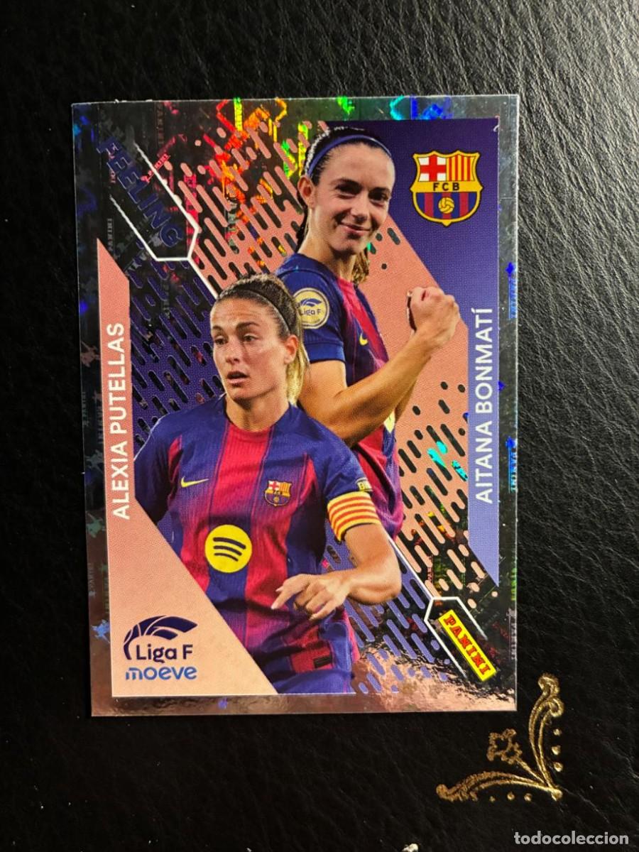 Coleccionismo Cromos antiguos: 364 ALEXIA PUTELLAS AITANA BONMATI FEELING BARCELONA LIGA FEMENINA F MOEVE 25 26 2025 2026