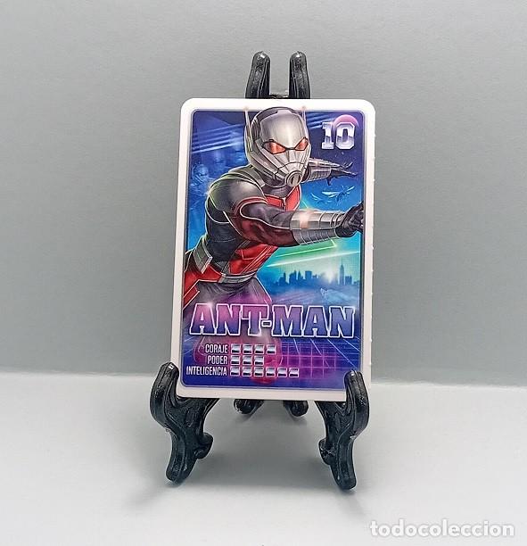 Coleccionismo Cromos antiguos: N&ordm; 10 ANT-MAN DESCUBRE TU PODER! MARVEL CROMO CARTA CARD CARREFOUR 2022 SUPER H&Eacute;ROES C&Oacute;MIC