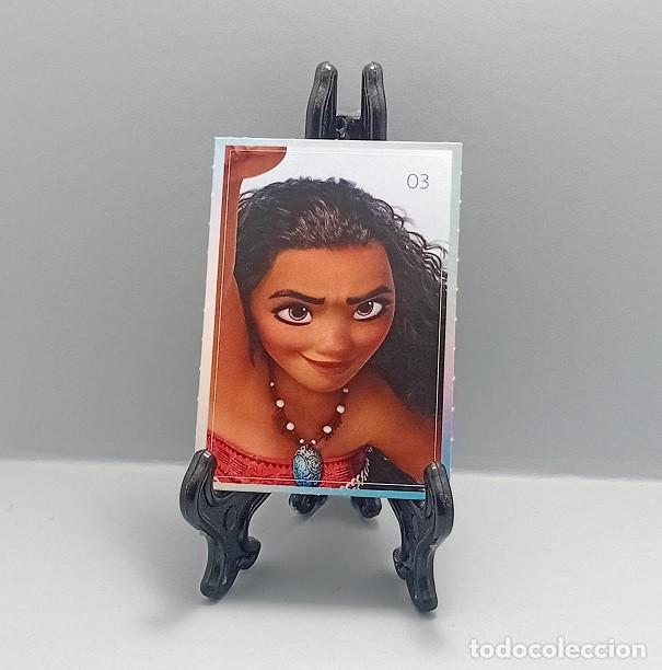 Coleccionismo Cromos antiguos: N&ordm; 3 CROMO ADHESIVO VAIANA MOANA LA COCINA M&Aacute;GICA DISNEY 100 ALCAMPO 2023 NUEVO NUNCA PEGADO