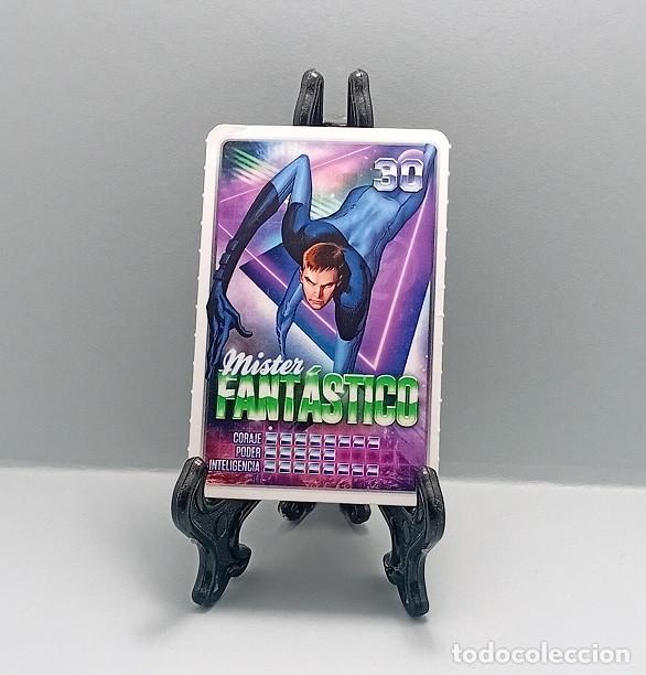 Coleccionismo Cromos antiguos: N&ordm; 30 MISTER FANT&Aacute;STICO DESCUBRE TU PODER! MARVEL CROMO CARTA CARD CARREFOUR 2022 SUPER H&Eacute;ROES C&Oacute;MIC