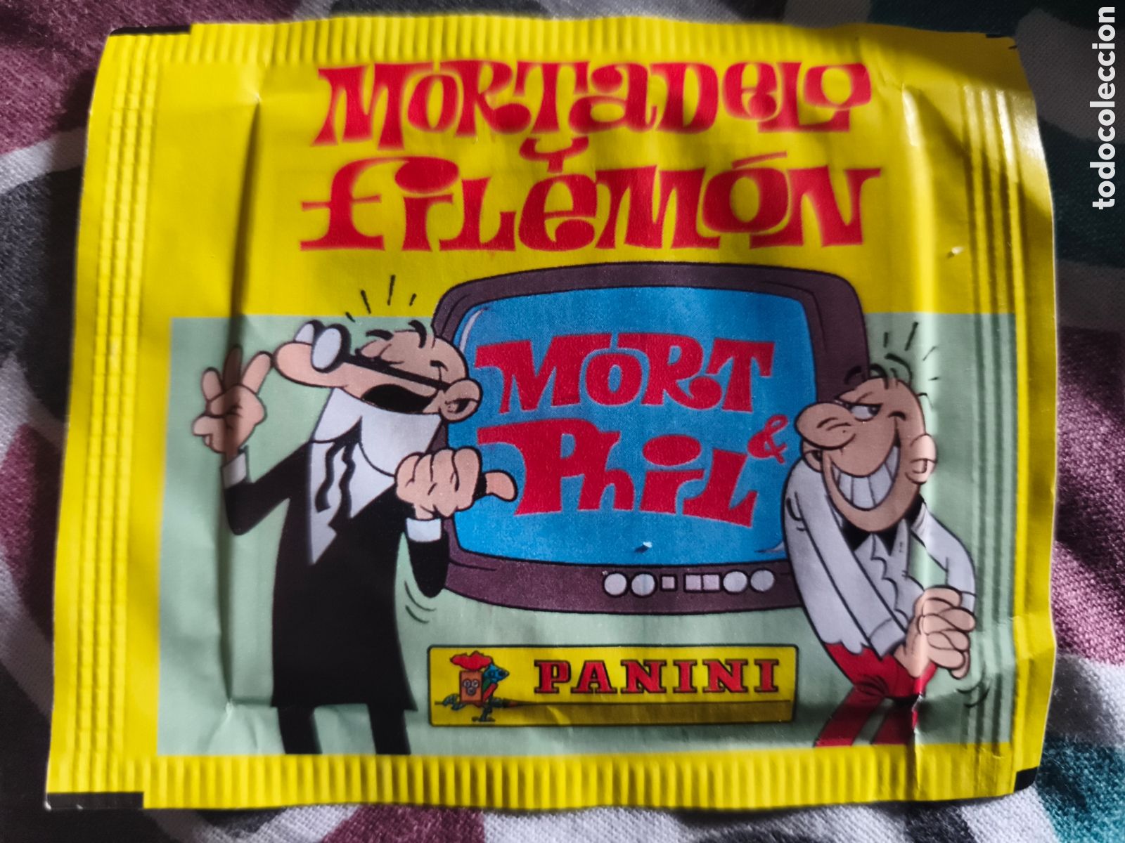 Coleccionismo Cromos antiguos: SOBRE SIN ABRIR MORTADELO Y FILEMON. PANIKI 1994