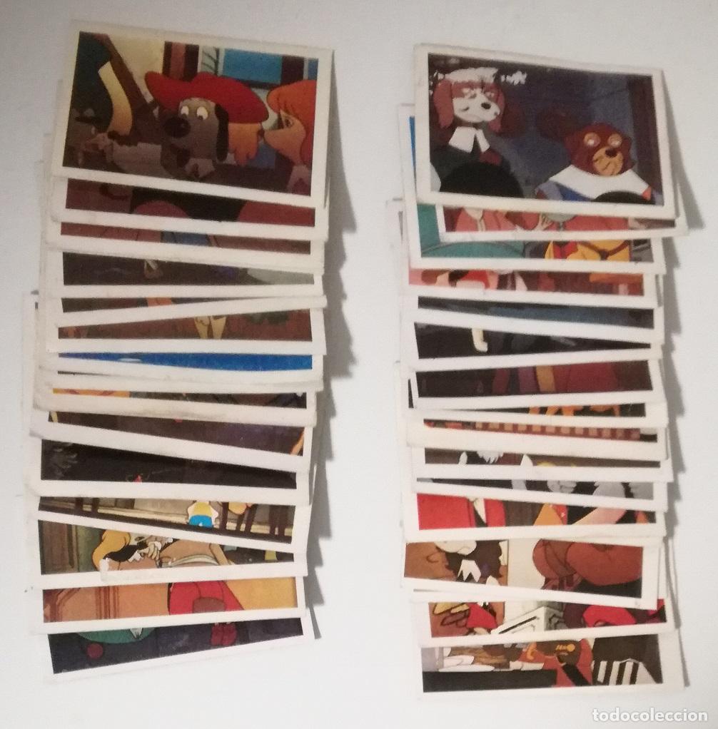 Coleccionismo Cromos antiguos: Lote de 36 cromos del album D'Artacan y los tres mosqueperros, Lisel - Todos diferentes