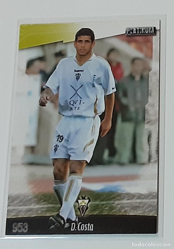 Coleccionismo Cromos antiguos: Mundicromo 08 09 Diego costa 953 Albacete
