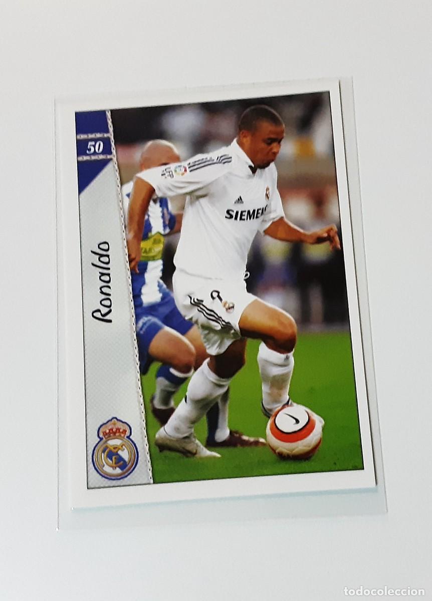 Coleccionismo Cromos antiguos: Mundicromo 06 07 ronaldo 50 real madrid