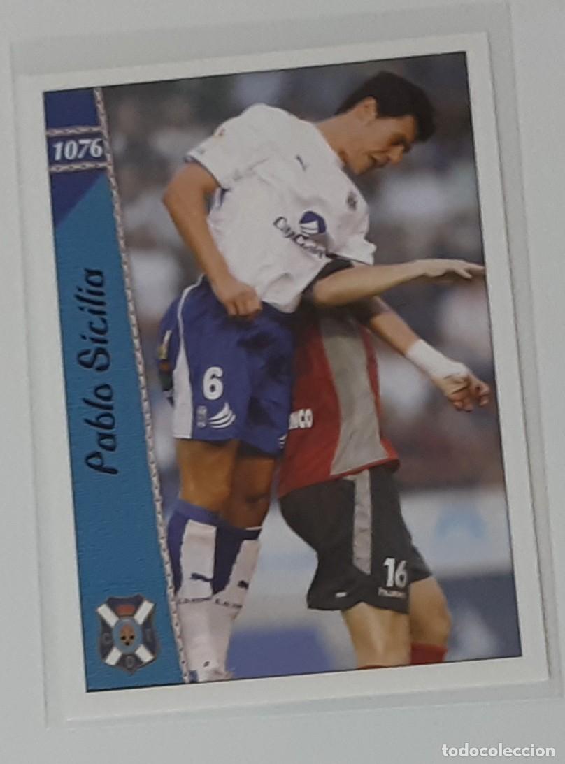 Coleccionismo Cromos antiguos: Mundicromo 06 07 Pablo sicilia 1076 Tenerife