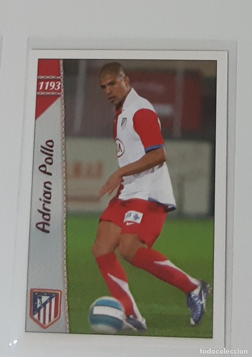 Coleccionismo Cromos antiguos: Mundicromo 06 07 adrian pollo atletico Madrid 1193