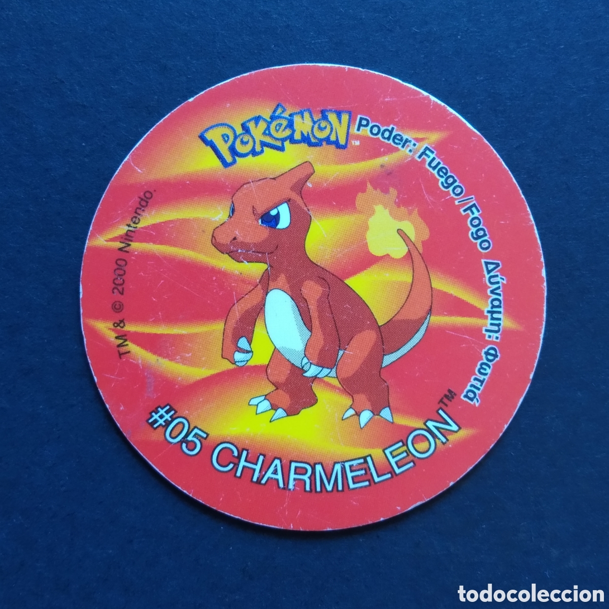 Coleccionismo Cromos antiguos: TAZO - N&ordm; 054 - #05 CHARMELEON - POKEMON TAZO 2 - MATUTANO - A&Ntilde;O 2000
