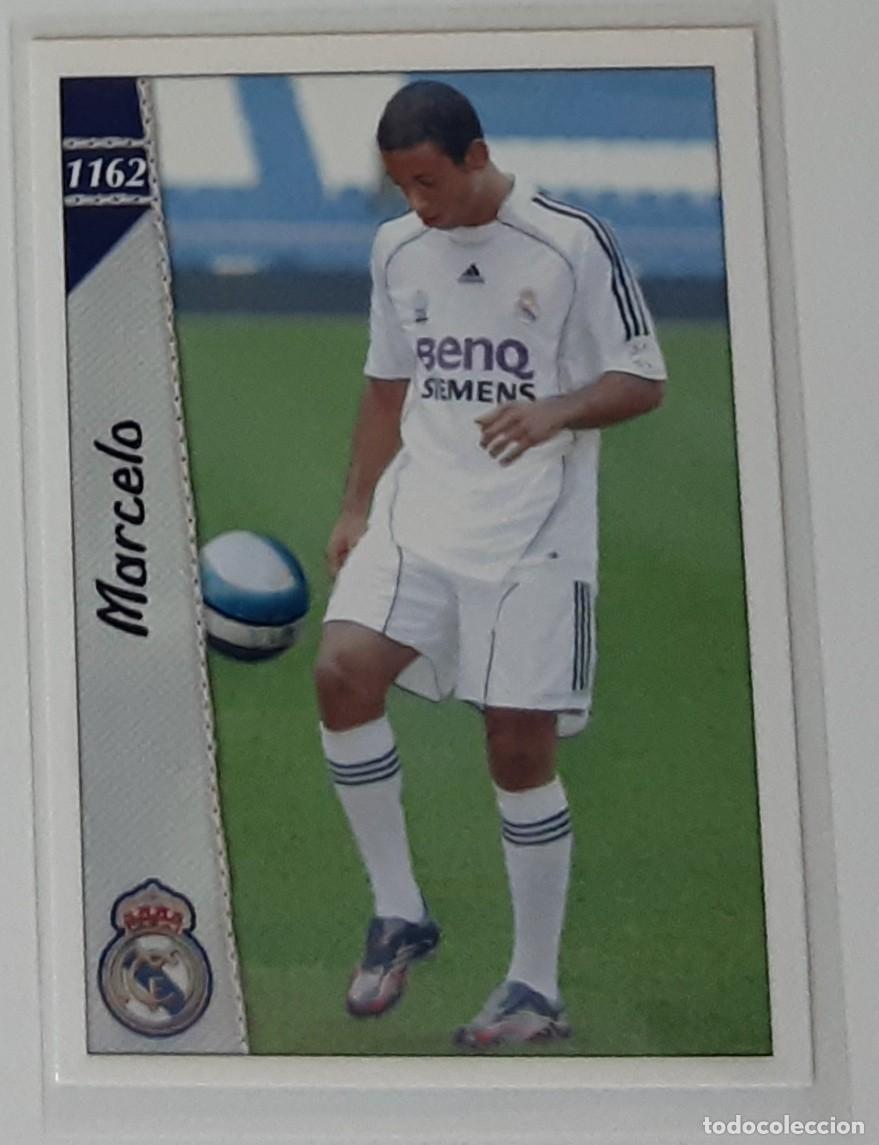 Coleccionismo Cromos antiguos: Mundicromo 06 07 marcelo real madrid 1162
