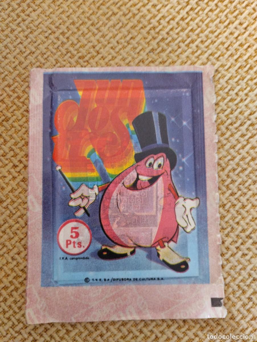 Coleccionismo Cromos antiguos: Sobre de cromos antiguo Un dos tres