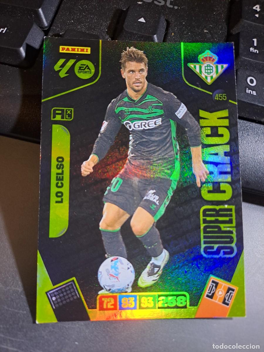 Coleccionismo Cromos antiguos: ADRENALYN XL LO CELSO 455 SUPER CRACK BETIS CROMO LIGA 2025 2026 25 26 PANINI