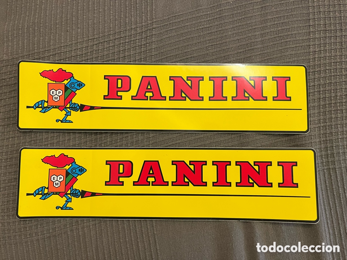 Coleccionismo Cromos antiguos: Pegatina oficial Panini