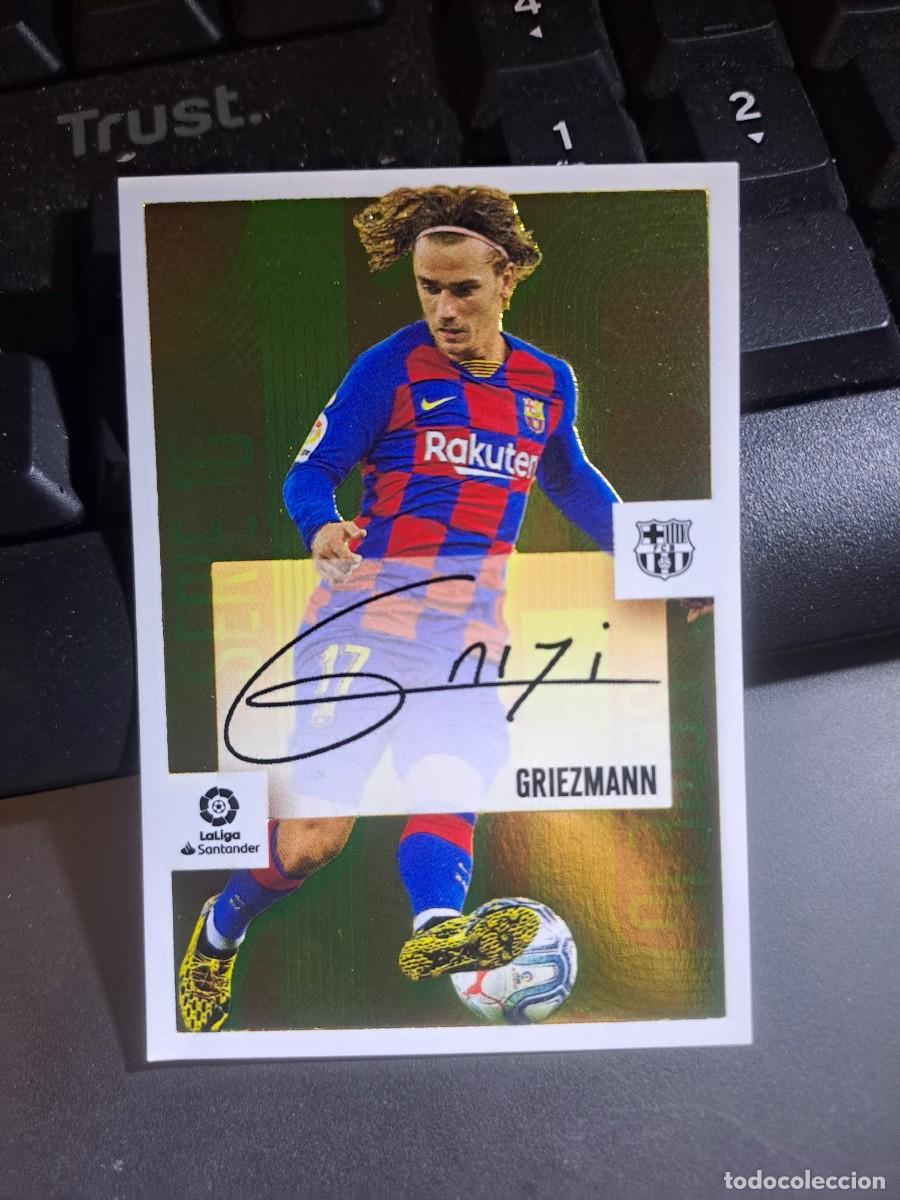 Coleccionismo Cromos antiguos: CROMO GRIEZMANN 6 BARCELONA SERIE 10 LIGA 2020 2021 20 21 ESTE PANINI NUNCA PEGADO