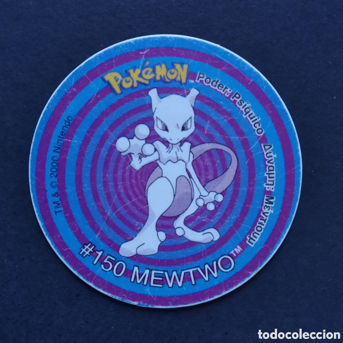 Coleccionismo Cromos antiguos: TAZO - N&ordm; 151 - #150 MEWTWO - POKEMON TAZO 2 - MATUTANO - A&Ntilde;O 2000