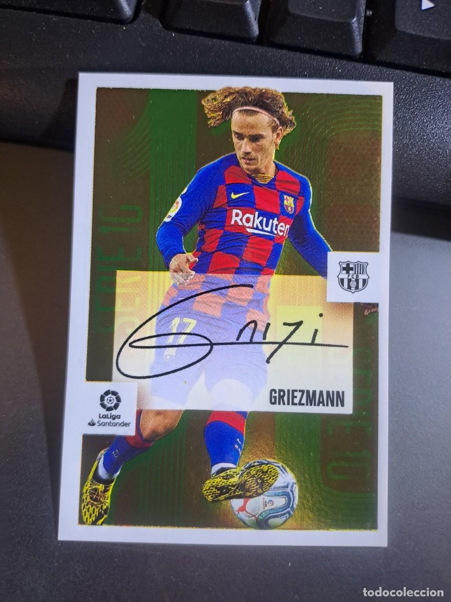 Coleccionismo Cromos antiguos: CROMO GRIEZMANN 6 BARCELONA SERIE 10 LIGA 2020 2021 20 21 ESTE PANINI NUNCA PEGADO