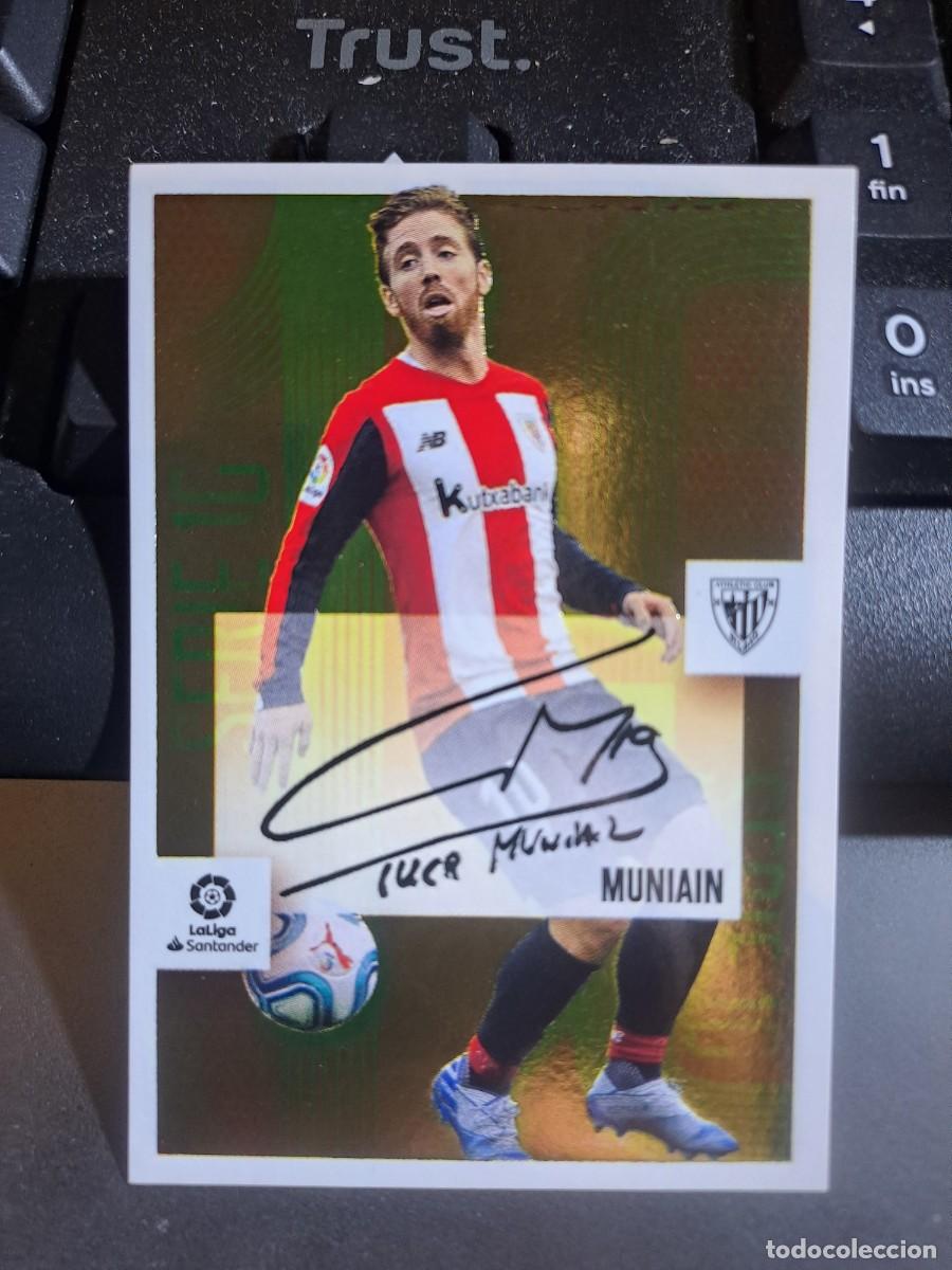 Coleccionismo Cromos antiguos: CROMO MUNIAIN 17 SERIE 10 ATHLETIC CLUB DE BILBAO LIGA 2020 2021 20 21 ESTE PANINI NUNCA PEGADO