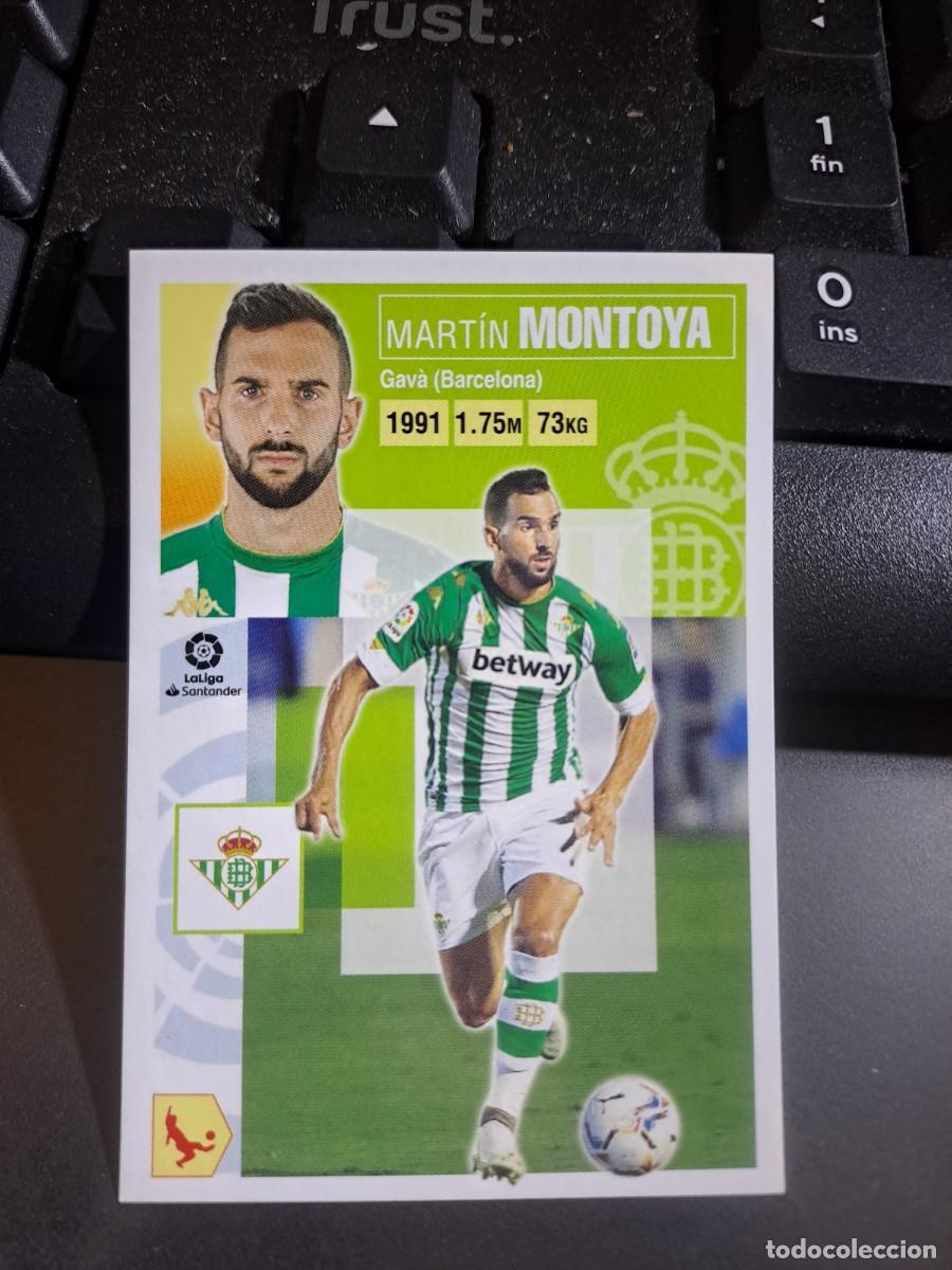 Coleccionismo Cromos antiguos: CROMO MONTOYA FICHAJE 7 ULTIMOS FICHAJES 7 BETIS LIGA 2020 2021 20 21 ESTE PANINI NUNCA PEGADO