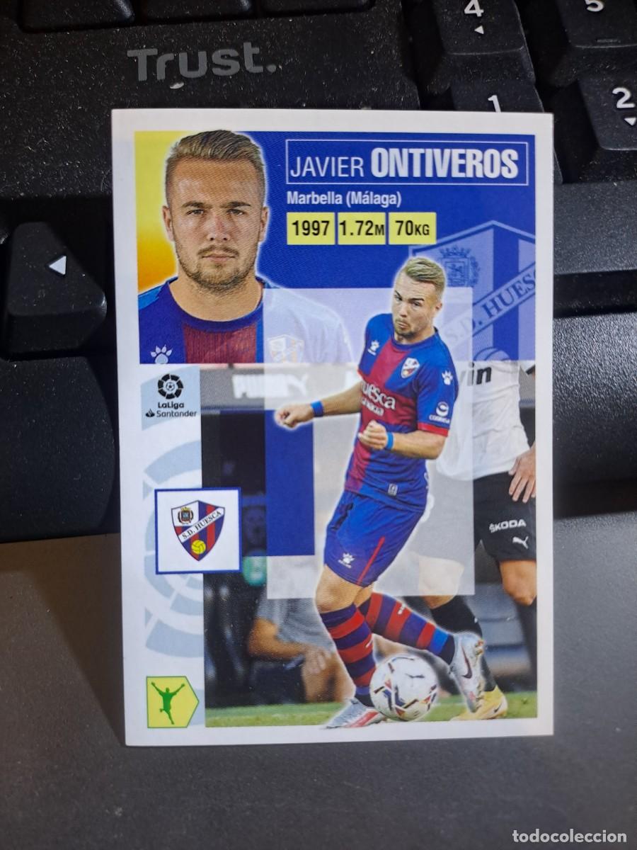 Coleccionismo Cromos antiguos: CROMO ONTIVEROS FICHAJE 59 ULTIMOS FICHAJES 59 HUESCA LIGA 2020 2021 20 21 ESTE PANINI NUNCA PEGADO