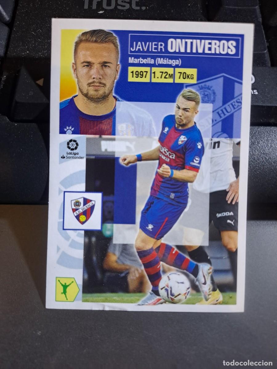 Coleccionismo Cromos antiguos: CROMO ONTIVEROS FICHAJE 59 ULTIMOS FICHAJES 59 HUESCA LIGA 2020 2021 20 21 ESTE PANINI NUNCA PEGADO
