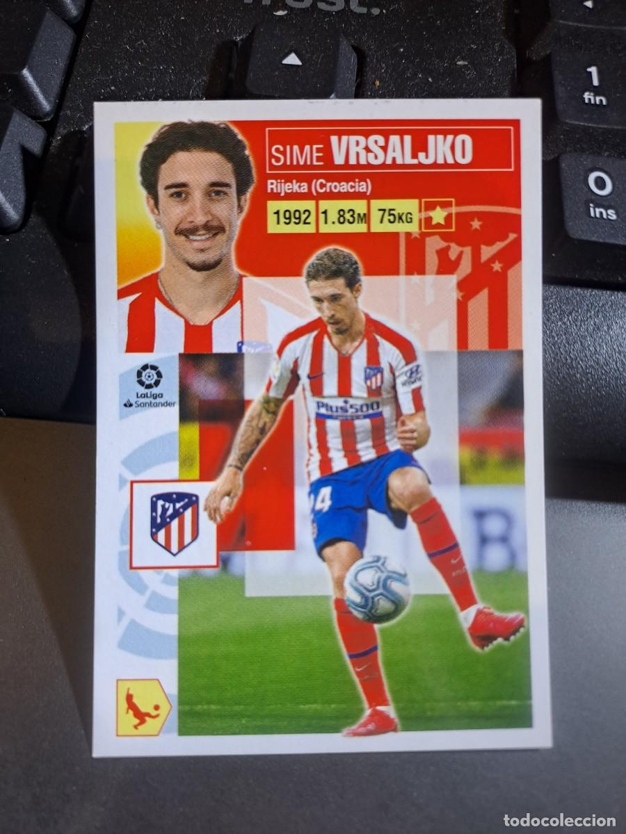Coleccionismo Cromos antiguos: CROMO VRSALJKO 4 BIS COLOCA ATLETICO DE MADRID LIGA 2020 2021 20 21 ESTE PANINI NUNCA PEGADO