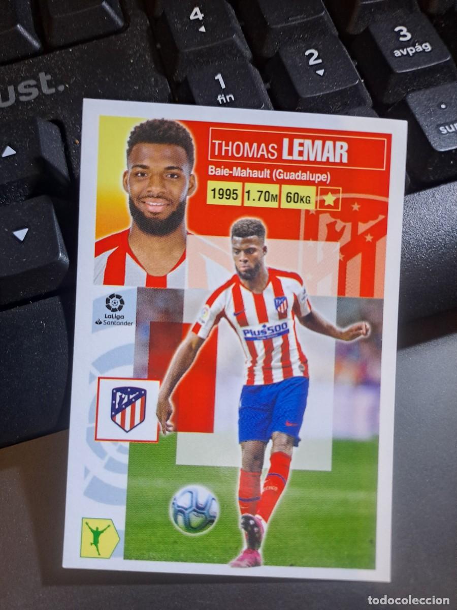 Coleccionismo Cromos antiguos: CROMO LEMAR 17 BIS COLOCA ATLETICO DE MADRID LIGA 2020 2021 20 21 ESTE PANINI NUNCA PEGADO