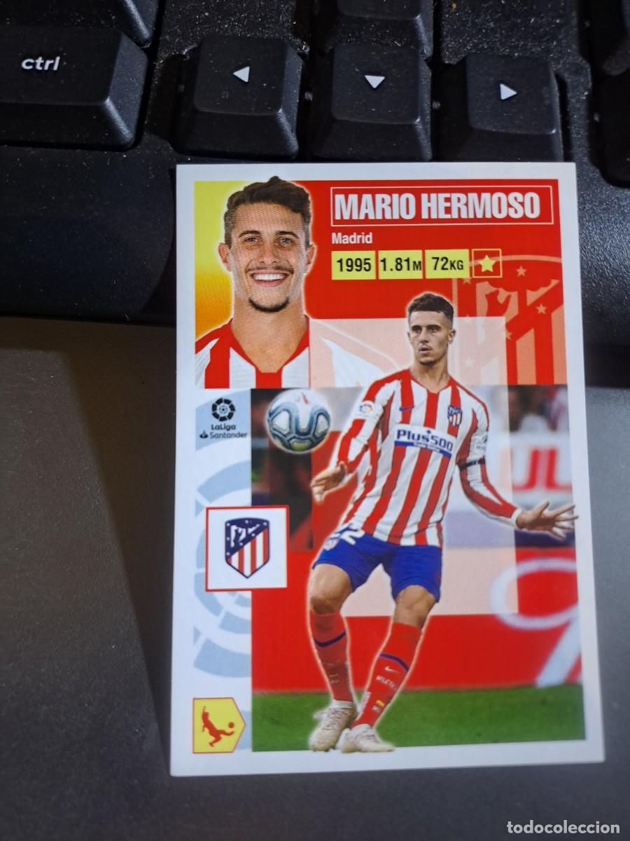 Coleccionismo Cromos antiguos: CROMO MARIO HERMOSO 8 B 8B ATLETICO DE MADRID LIGA 2020 2021 20 21 ESTE PANINI NUNCA PEGADO