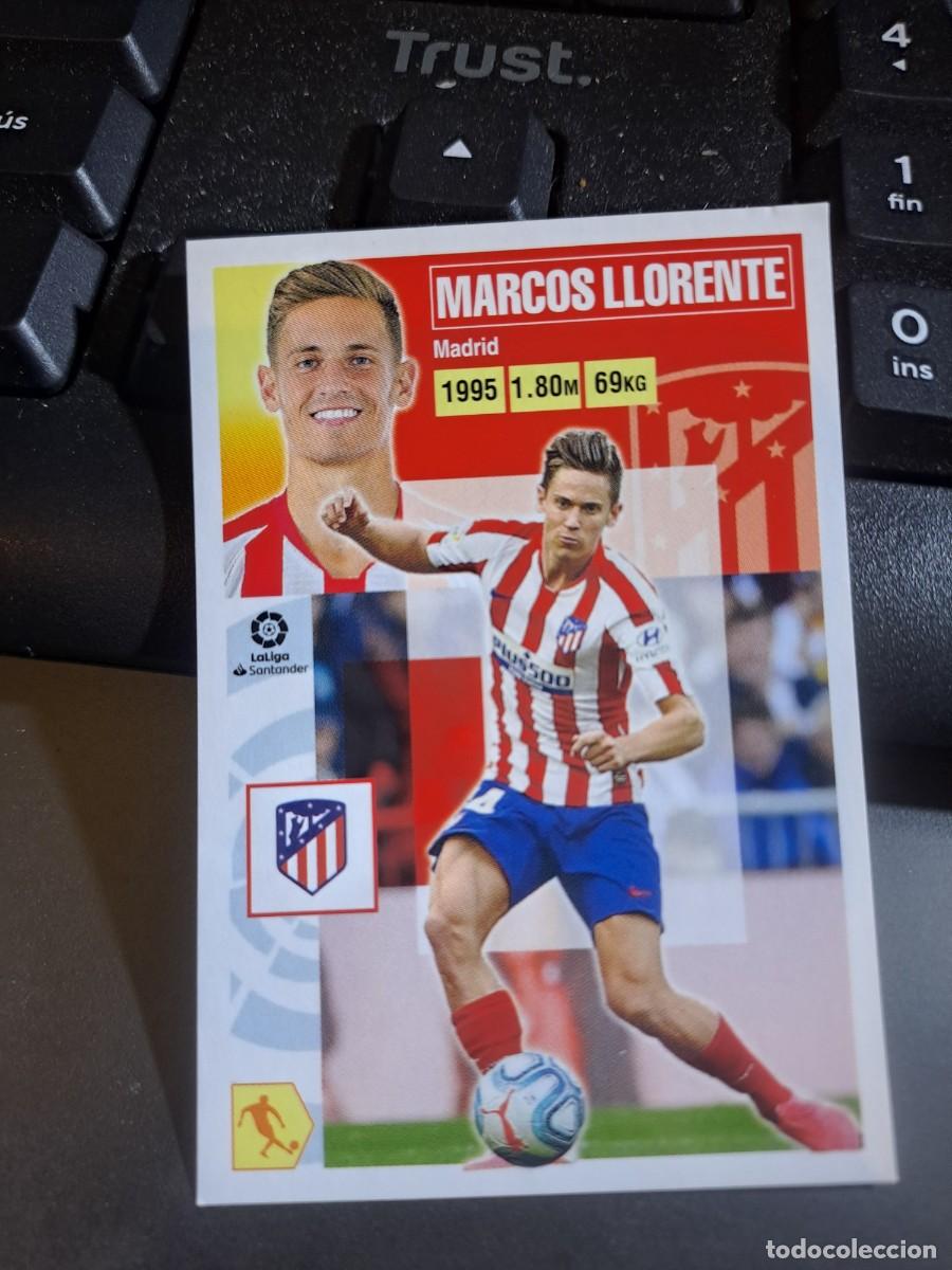 Coleccionismo Cromos antiguos: CROMO MARCOS LLORENTE 10 ATLETICO DE MADRID LIGA 2020 2021 20 21 ESTE PANINI NUNCA PEGADO