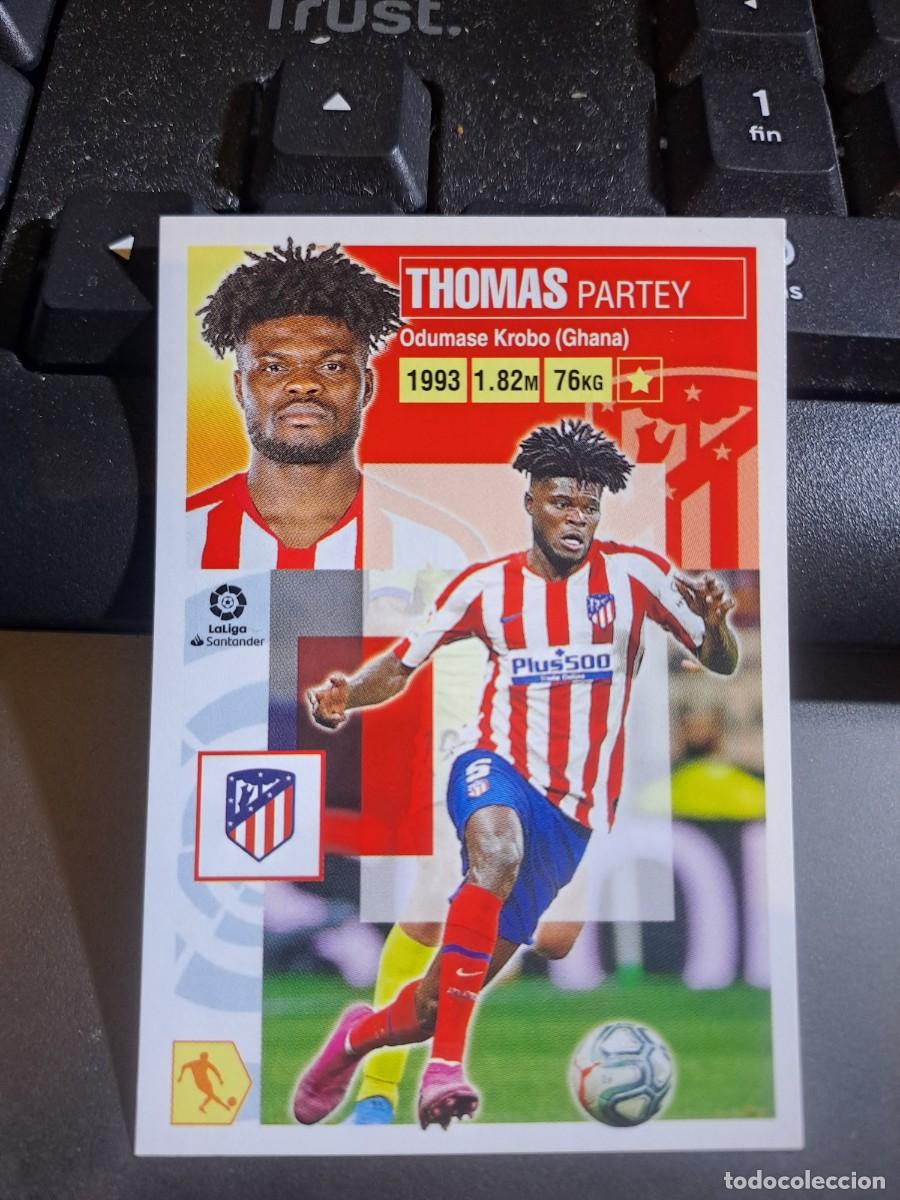 Coleccionismo Cromos antiguos: CROMO THOMAS 11 A 11A ATLETICO DE MADRID LIGA 2020 2021 20 21 ESTE PANINI NUNCA PEGADO